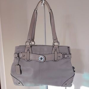 Vintage Coach Leather Carly Carryall F13236 SV/P7